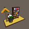 The Library by voxelmaiden